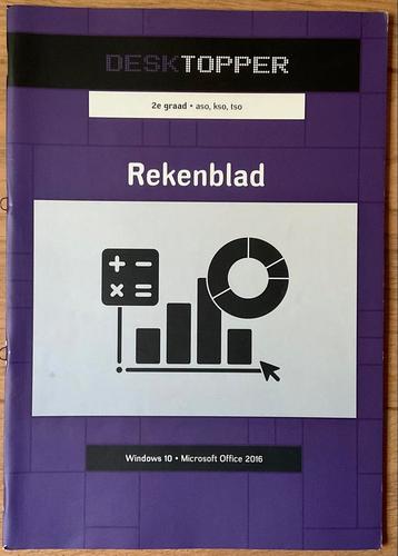DESKTOPPER - Rekenblad, 2e graad, Enlèvement ou Envoi, Comme neuf