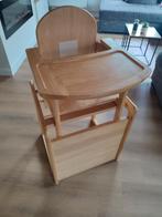chaise pour enfant en bois robuste qui peut être convertie e, Comme neuf, Enlèvement