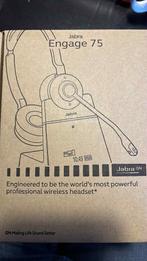 Jabra engage 75 stéréo, Computers en Software, Headsets, Nieuw, On-ear, Ophalen of Verzenden, Draadloos
