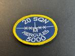 Belgian Air Force - 15 Wing - C130H "5000 Hrs", Ophalen of Verzenden, Luchtmacht, Embleem of Badge