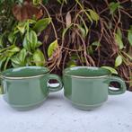 Durolite super strong tableware, 2 koffiekopjes, Antiek en Kunst, Ophalen of Verzenden
