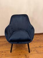 Stoel nieuw “jysk”, Ophalen, Blauw, Nieuw, Velvet fauteuille