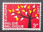 Belgique : COB 1222 ** Europe 1962., Sans timbre, Neuf, Enlèvement ou Envoi, Timbre-poste