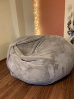 VETSAK: pouf XXL en matière Pilou, Enlèvement, Utilisé, Gris, Pouf