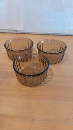 glazen kommetjes vintage, Huis en Inrichting, Ophalen, Zo goed als nieuw, Glas