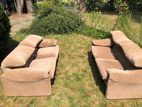 Cassina Maralunga, Huis en Inrichting, Zetels | Zetels, Gebruikt, Rechte bank, Tweepersoons, 200 tot 250 cm, 125 tot 150 cm, Stof
