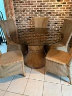 Tuin of veranda set tafel +stoelen+ kast + bijzettafel, Tuin en Terras, Ophalen