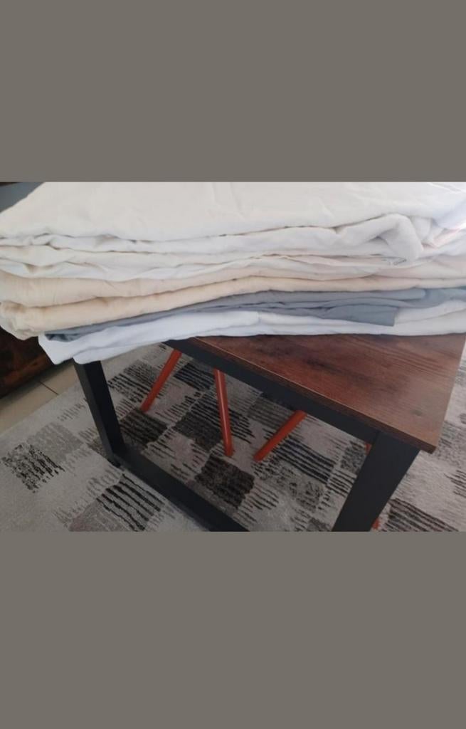 4 paar dubbele gordijnen( gevoerd), Ophalen, Grijs