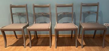 Stoelen Louis Quinze opnieuw bekleed   beschikbaar voor biedingen