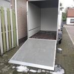 gesloten aanhangwagen met valdeur, Comme neuf, Enlèvement