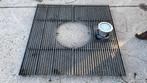 Boomrooster staal 1520 x 1520 mm met verlichting, Ophalen
