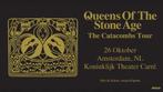1 ticket Queens Of The Stone Age, Carré in Amsterdam, Tickets en Kaartjes, Eén persoon, Oktober