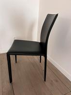 Moderne zwarte stoelen - set van 6, Enlèvement, Comme neuf, Noir, Cinq, Six Chaises ou plus