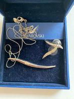 Swarovski, Handtassen en Accessoires, Broches, Ophalen of Verzenden, Zo goed als nieuw, Goud