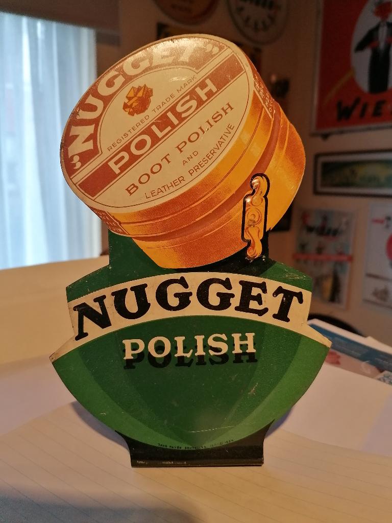 +++ Nugget  Polish / 1954 ( winkeltoog display )+++, Ophalen of Verzenden, Gebruikt
