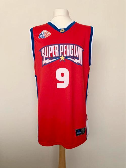 Super Penguin 2019 Game Jersey worn & signed by Parker NBA, Sport en Fitness, Basketbal, Zo goed als nieuw, Kleding