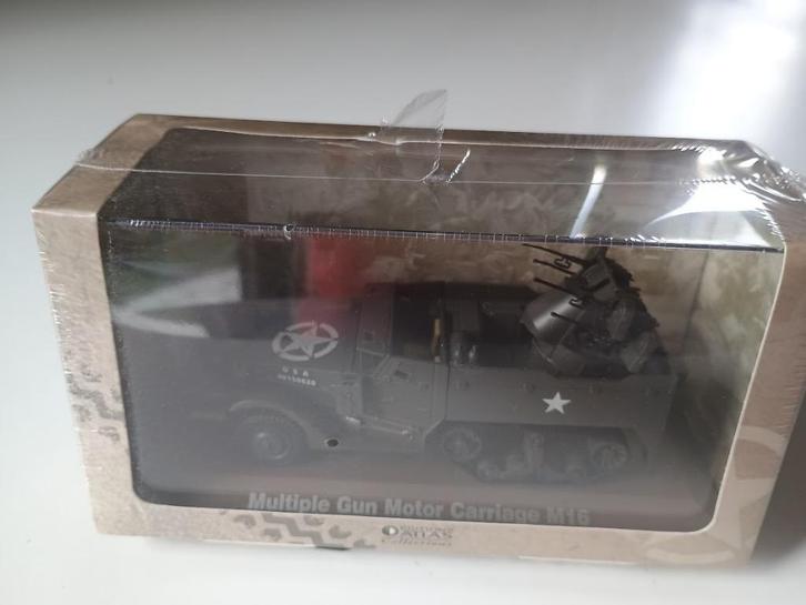 Véhicule blindé : Multiple Gun motor Carriage M16, Verzamelen, Militaria | Tweede Wereldoorlog, Landmacht, Ophalen of Verzenden
