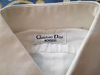 Chemise vintage Monsieur de Christian DIOR, Gedragen, Halswijdte 38 (S) of kleiner, Ophalen of Verzenden, Wit