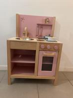 Kinderkeuken roze, Comme neuf, Bois, Enlèvement, Accessoires de cuisine de jeu
