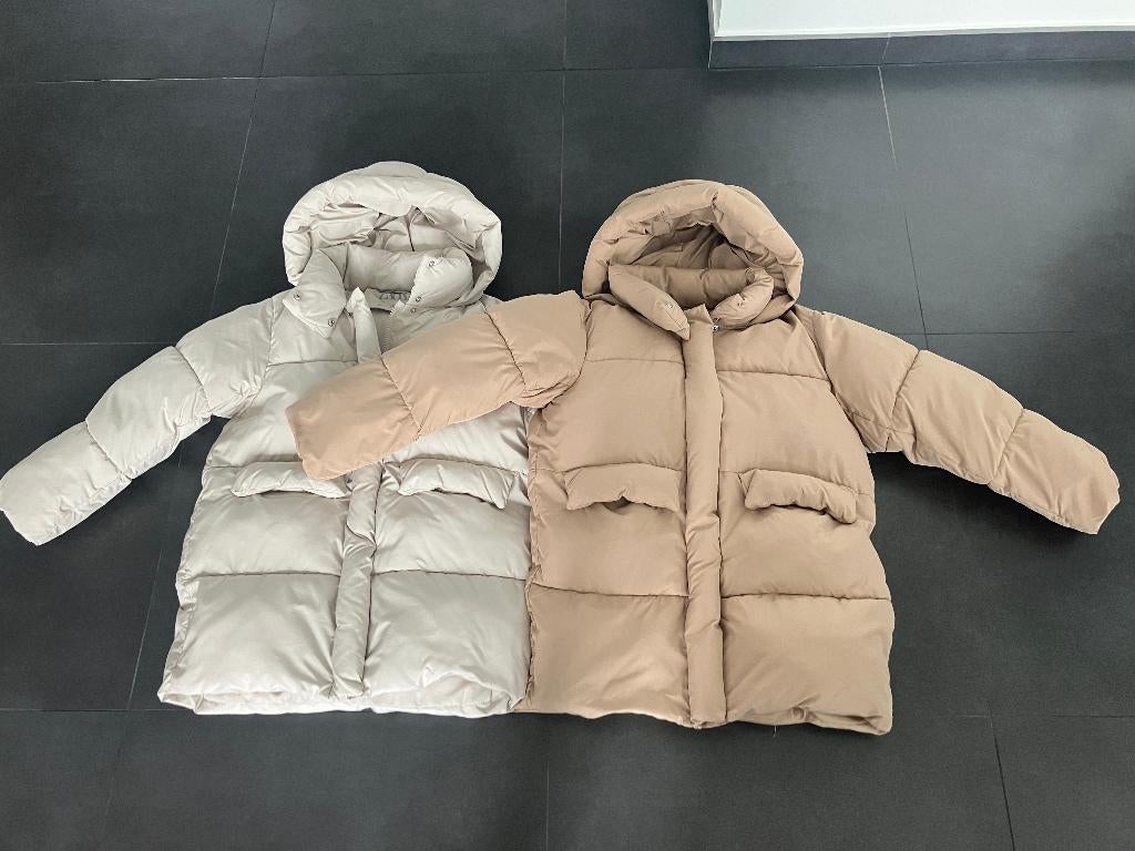 2x Winterjas Zara - maat 152 (tweeling), Kinderen en Baby's, Meisje, Ophalen of Verzenden, Zo goed als nieuw, Zara Girls