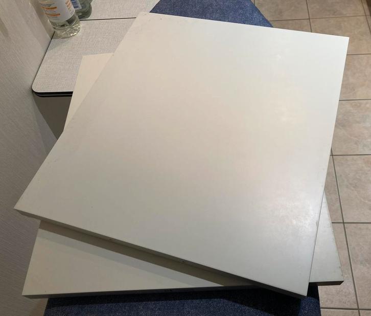 IKEA STOLMEN - 1 paal, 6 legplanken, Huis en Inrichting, Tafels | Salontafels, Gebruikt, Ophalen