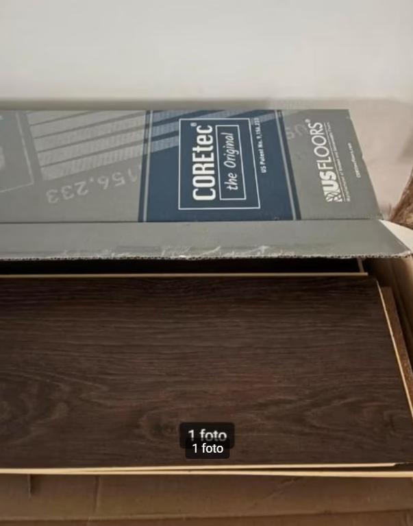 Coretec parketvloer/vinyl rigidvloer, Doe-het-zelf en Bouw, Vloerdelen en Plavuizen, Nieuw, Overige typen, Kunststof, Ophalen