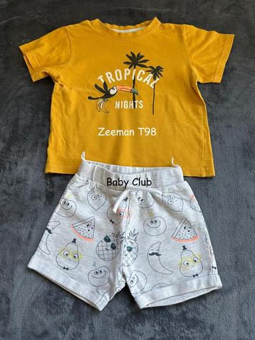 Vêtements garçon T98 à partir de 2,00€ très bon état beschikbaar voor biedingen