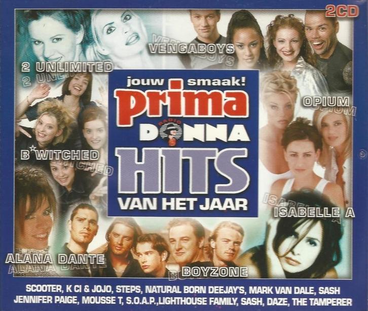 2CD-BOX * PRIMA DONNA HITS VAN HET JAAR '98, Cd's en Dvd's, Cd's | Pop, Zo goed als nieuw, Ophalen of Verzenden