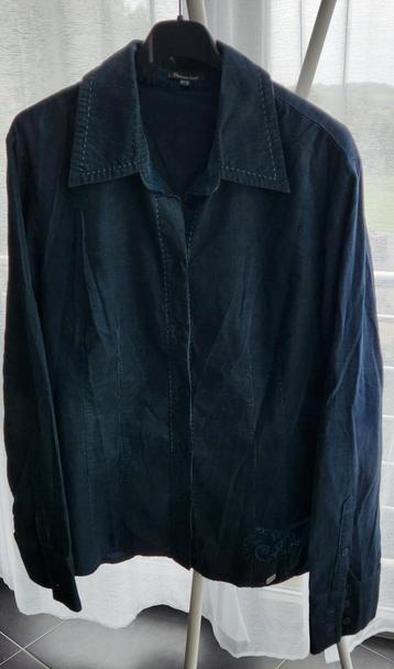 ENSEMBLE BLOUSE ET JUPE en velours  beschikbaar voor biedingen