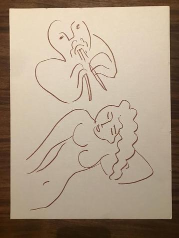 Matisse - Geautoriseerde offset litho (1974) beschikbaar voor biedingen