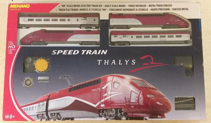 MEHENO BOX THALYS HO NMBS - SNCF, Hobby en Vrije tijd, Modeltreinen | H0, Zo goed als nieuw, Treinset, Ophalen of Verzenden