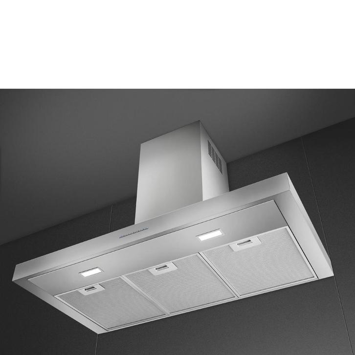 Dampkap SMEG (KBT900XE), Elektronische apparatuur, Afzuigkappen, Nieuw, Wandschouwkap, 600 tot 800 m³ per uur, Ophalen