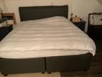 Bed 200x180 hoofdbord en twee boxsprings, Huis en Inrichting, Slaapkamer | Bedden, Ophalen, Overige materialen, Gebruikt, Tweepersoons