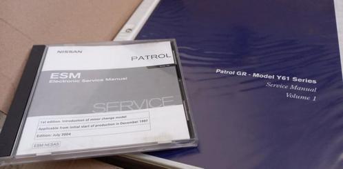 Nissan Patrol GR-Y61 : Service Workshop Manual & CD-ROM, Autos : Divers, Modes d'emploi & Notices d'utilisation, Envoi