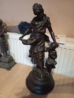 Beeld le miroir van Auguste Moreau, Antiek en Kunst, Kunst | Beelden en Houtsnijwerken, Ophalen