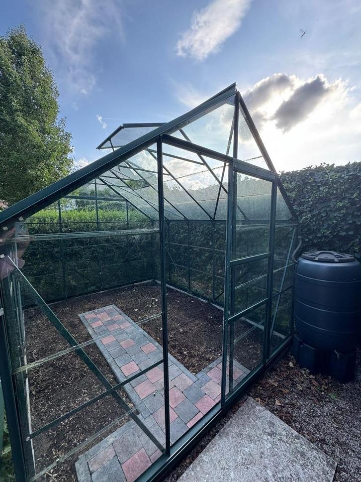 Serre Vitavia Meridian 1 8300, Tuin en Terras, Kassen, Gebruikt, Kweekkas, Aluminium, Glas, Ophalen