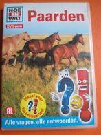 Hoe en Wat - Paarden, Cd's en Dvd's, Dvd's | Kinderen en Jeugd, Alle leeftijden, Ophalen of Verzenden, Zo goed als nieuw, Dieren