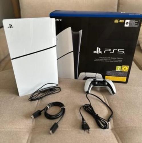 Ps5 slim digital editie, Consoles de jeu & Jeux vidéo, Consoles de jeu | Sony PlayStation 5, Comme neuf, Playstation 5 Digital