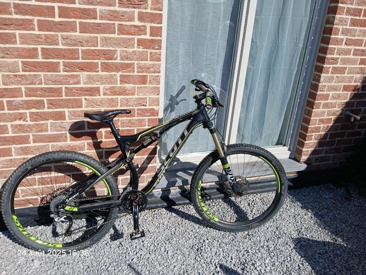 VTT Scott Genius 2013 noir/vert ( Large ), Fietsen en Brommers, Fietsen | Heren | Sportfietsen en Toerfietsen, Gebruikt, Overige merken
