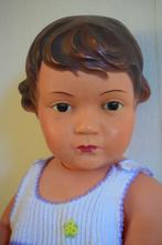 Pop in celluloïd SNF 64 France 61cm hoog, Verzamelen, Poppen, Ophalen of Verzenden, Zo goed als nieuw, Pop