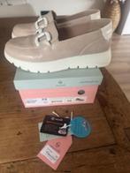 Mocassins en mousse viscoélastique Mysoft beiges taille 39, Enlèvement ou Envoi, Beige, Comme neuf, Sabots