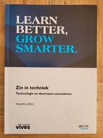 Philippe Lepers - Zin in techniek, Ophalen of Verzenden, Zo goed als nieuw, Philippe Lepers