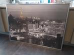 TABLEAU noir & blanc PARIS IKEA Vilshult Cadre XXL en métal, Enlèvement