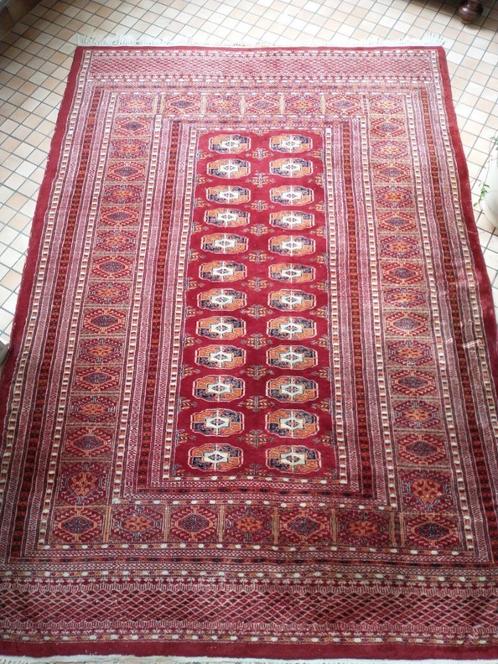 2 Tapis "Bokhara" - motifs : Hatchs à crochets - Pakistan, Antiek en Kunst, Antiek | Tapijten, Tafelkleden en Textiel, Ophalen