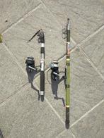 💥💥💥💥Twee lijnen met molens + items💥💥💥💥, Watersport en Boten, Hengelsport | Algemeen, Ophalen of Verzenden, Gebruikt, Vislijn