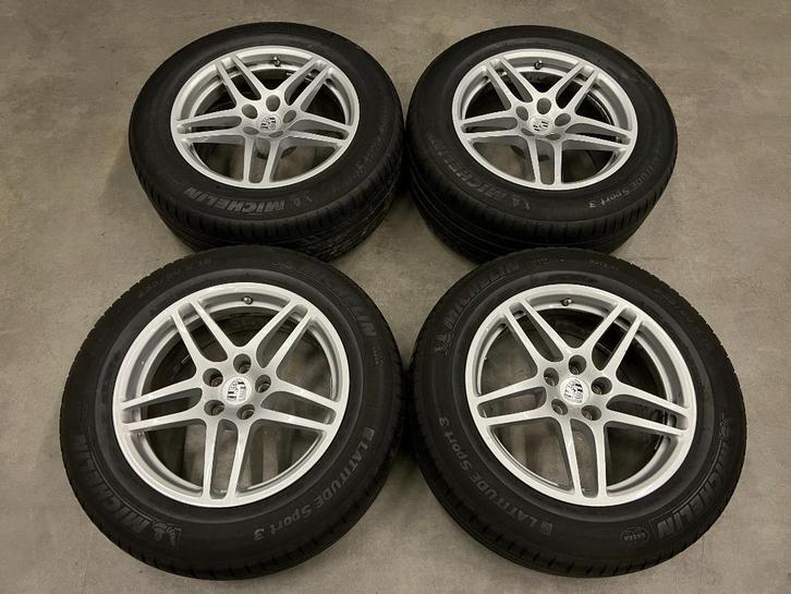 5x112 18 inch Porsche Macan 95B Velgen + Banden 235/60/18, Auto-onderdelen, Overige Auto-onderdelen, Porsche, Ophalen