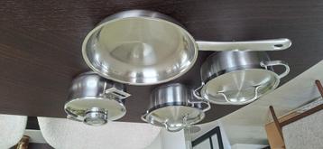 Pan Nameta (Berghoff) en kookpot Demeyere  beschikbaar voor biedingen