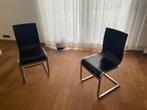 2 chaises cantilever, Ophalen, Gebruikt, Twee, Bruin