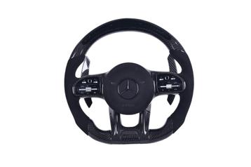 Mercedes AMG carbon Alcantara LED sportstuur / stuurwiel beschikbaar voor biedingen