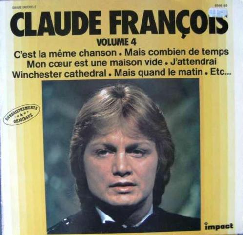 LP Claude François - Volume 4, CD & DVD, Vinyles | Pop, Comme neuf, 1960 à 1980, 12 pouces, Enlèvement ou Envoi